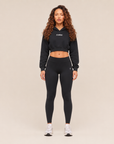 ARIO Cropped Hoodie