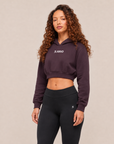 ARIO Cropped Hoodie