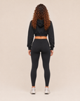 ARIO Cropped Hoodie
